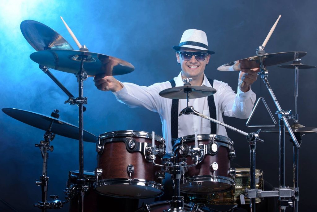 Drumles bij Popschool Wassenaar