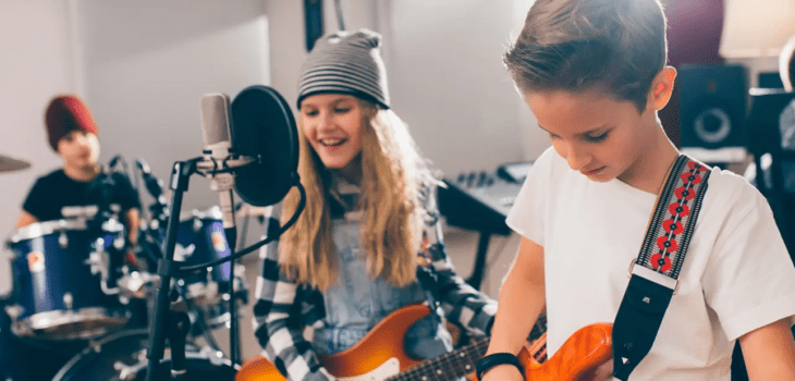 Muziekles Popschool Voorne aan Zee
